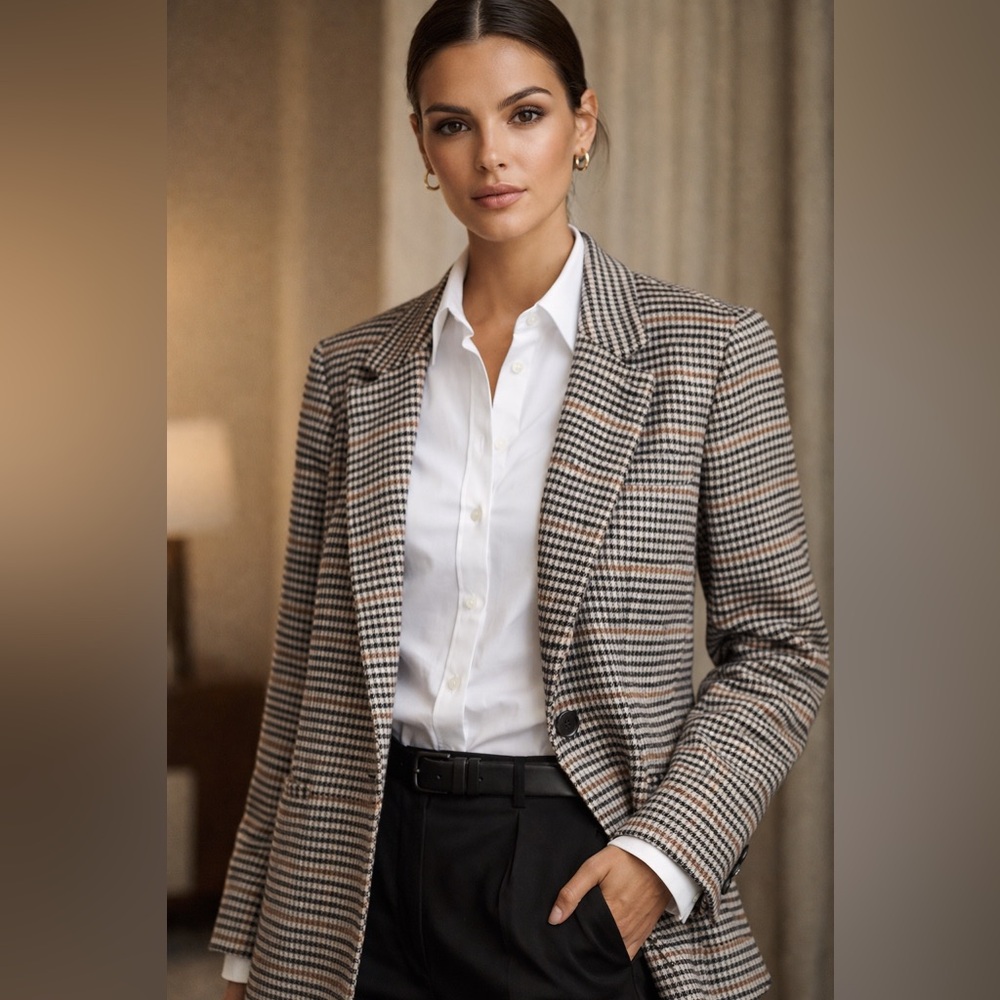 Herringbone Blazer
